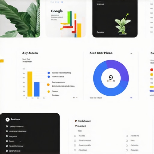 Screenshot showing Google My Business analytics and review management tools