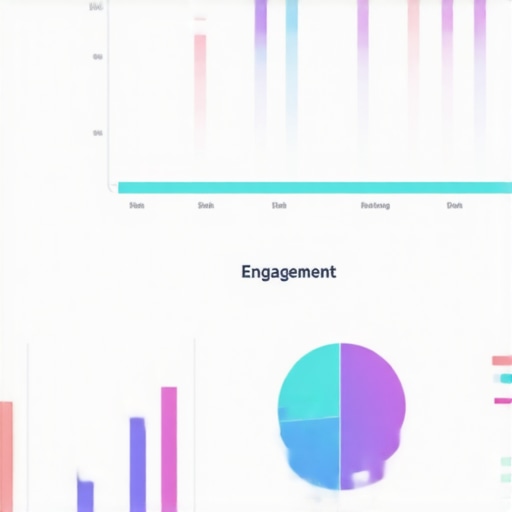 A computer screen displaying charts and data related to local search rankings and user engagement.