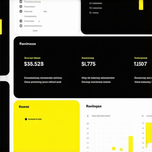 Screenshot showing Google Maps ranking and review tracking dashboard