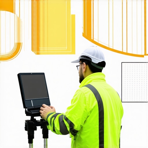 Technician adjusting GPS and lidar data to fix Google Maps storefront ghosting