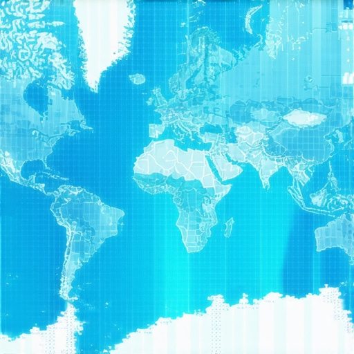 Mapping and Analytics Tools for SEO A detailed digital map with data overlays and scanning interface, symbolizing advanced map SEO tools.