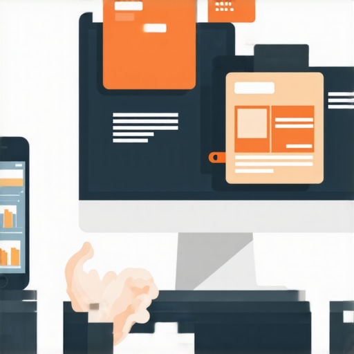 Diagram showing integration of booking, tracking, and local SEO tactics