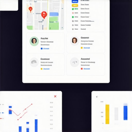 Screenshot of Google My Business dashboard with category merge interface